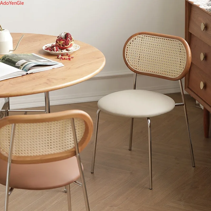Medieval rattan chair wood dining chair bedroom study balcony homestay makeup stool nordic furniture lounge chair
Medieval rattan chair wood dining chair bedroom study balcony homestay makeup stool nordic furniture lounge chair