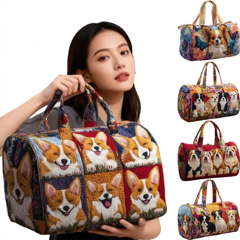Dog Patterns Women Tote Bag Vintage Lightweight Travel Handbag Cotton Large Capacity Canvas Shoulder Bag Lady Girl
Dog Patterns Women Tote Bag Vintage Lightweight Travel Handbag Cotton Large Capacity Canvas Shoulder Bag Lady Girl