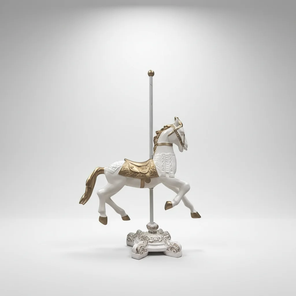 2026 Hot Sale Large Fiberglass Resin Horse Sculpture Kids Ride Carousel Horse for Outdoor Garden Decorpromote sales
2026 Hot Sale Large Fiberglass Resin Horse Sculpture Kids Ride Carousel Horse for Outdoor Garden Decorpromote sales