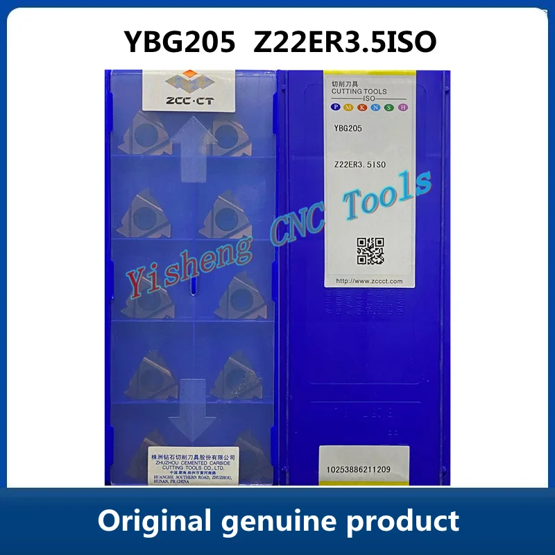 Original genuine product ZCC CT YBG205 YBG203 Z22ER3.5ISO CNC Threaded turning tools Lathe Cutter Tools
Original genuine product ZCC CT YBG205 YBG203 Z22ER3.5ISO CNC Threaded turning tools Lathe Cutter Tools