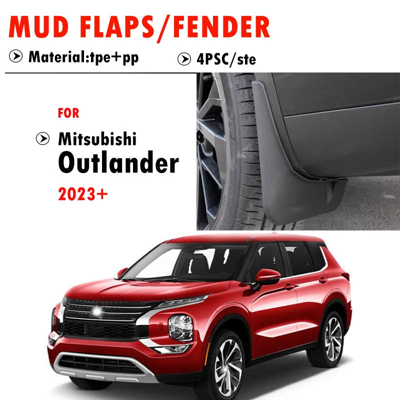 FOR Mitsubishi Outlander Mudguard Fender Mud Flaps Guards Splash Mudflaps Car Accessories Front Rear 4pcs 2023 2024 2025 2026+
FOR Mitsubishi Outlander Mudguard Fender Mud Flaps Guards Splash Mudflaps Car Accessories Front Rear 4pcs 2023 2024 2025 2026+