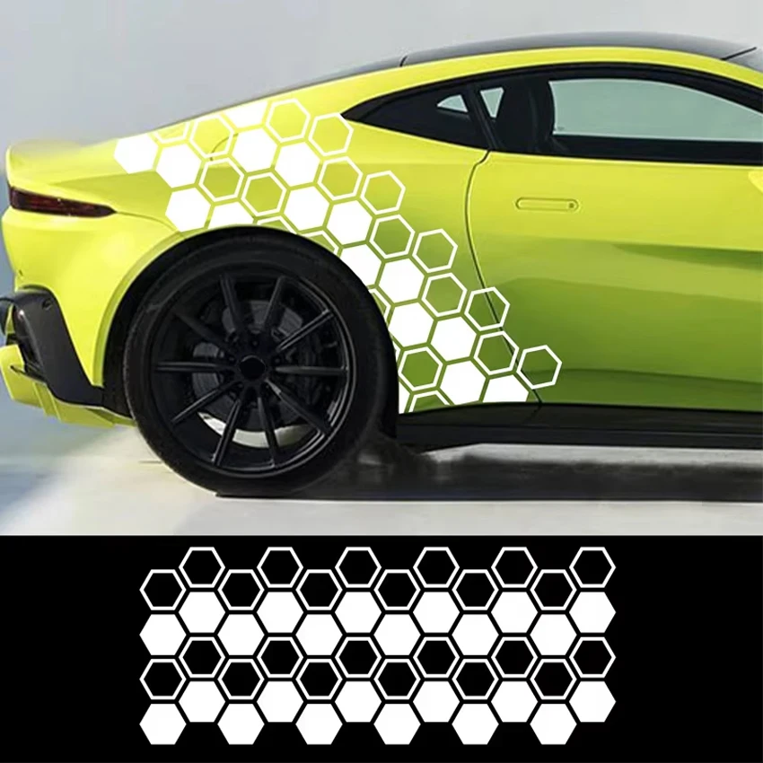 Car Graphics Creative Honeycomb Style Sticker Auto Decor Tuning Car Side Sticker Waterproof Modification Honeycomb DIY Stickers
Car Graphics Creative Honeycomb Style Sticker Auto Decor Tuning Car Side Sticker Waterproof Modification Honeycomb DIY Stickers