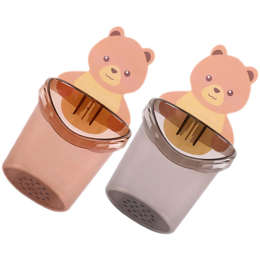 2 Pcs Bathroom Shelf Holder Kids Toothbrush Wall Container Portable Storage Box Child
2 Pcs Bathroom Shelf Holder Kids Toothbrush Wall Container Portable Storage Box Child