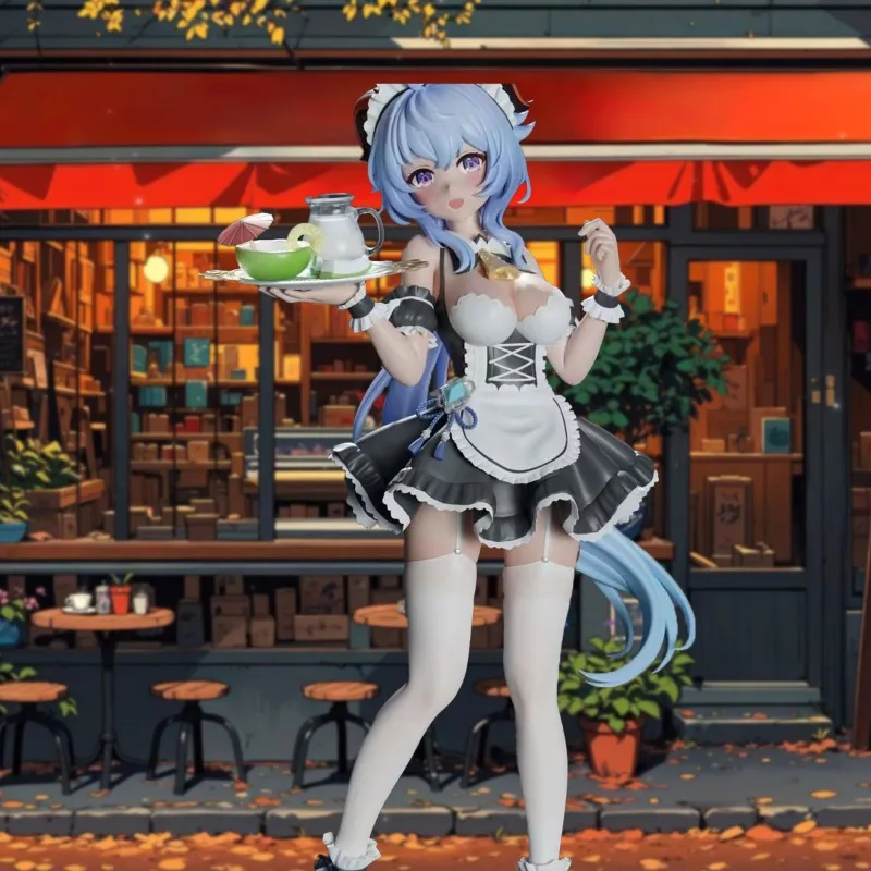 18cm Genshin Impact Game Figure Ganyu The Maid Outfit Beautiful Girl Statue Action Figure Collect Ornaments PVC Kawaii Gift Toys
18cm Genshin Impact Game Figure Ganyu The Maid Outfit Beautiful Girl Statue Action Figure Collect Ornaments PVC Kawaii Gift Toys