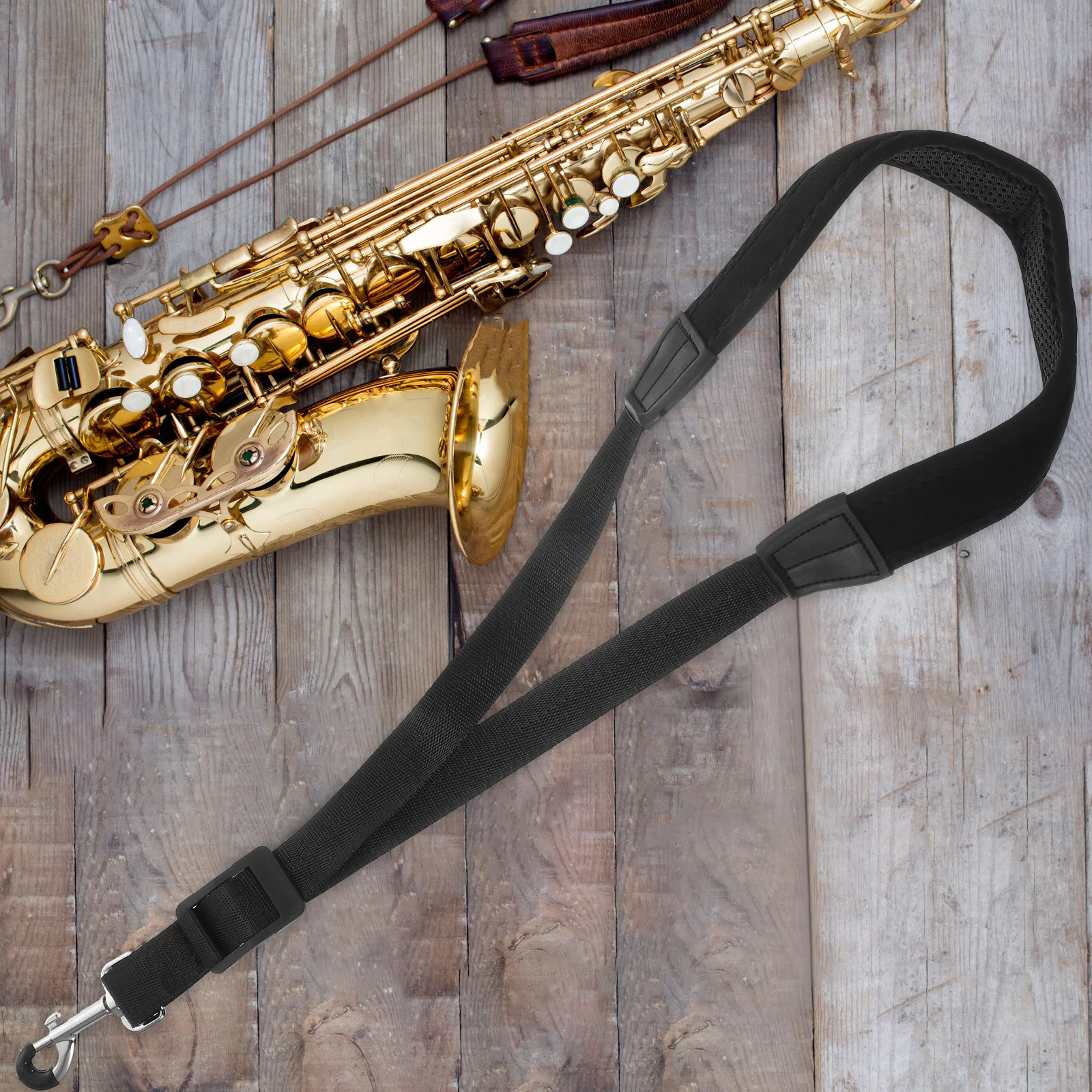 Saxophone Strap for Neck Metal Alto Tenor Shoulder Rubber Straps Adjustable Neckband
Saxophone Strap for Neck Metal Alto Tenor Shoulder Rubber Straps Adjustable Neckband