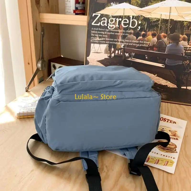 Y4QA School Backpack for Women Solid Color Laptop Backpack Nylon School Bag Teenagers Girls Large Capacity Travel Rucksack
Y4QA School Backpack for Women Solid Color Laptop Backpack Nylon School Bag Teenagers Girls Large Capacity Travel Rucksack