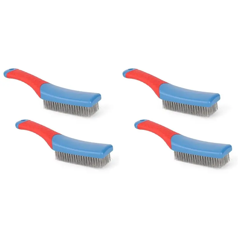 【EFFICIENT 】4-Pack Heavy Duty Stainless Steel Wire Brushes For Efficient Cleaning And Rust Removal
【EFFICIENT 】4-Pack Heavy Duty Stainless Steel Wire Brushes For Efficient Cleaning And Rust Removal