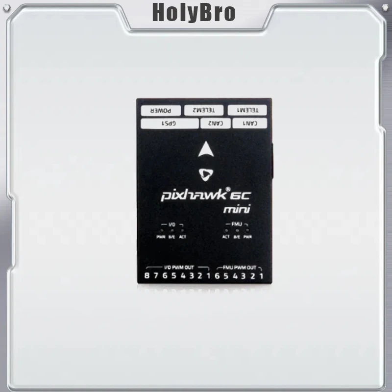 Мини-контроллер полета Holybro Pixhawk 6C STM32H743 с модулем питания PM02 V3 12S / PM06 14S и M9N / M10 GPS для RC FPV Drone
Мини-контроллер полета Holybro Pixhawk 6C STM32H743 с модулем питания PM02 V3 12S / PM06 14S и M9N / M10 GPS для RC FPV Drone