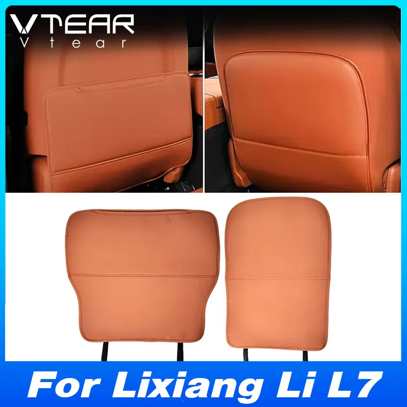 Vtear PU Rear Seat Cover Anti Kick Pad Mat Protector Decoration Dustrproof Car Interior Accessories For Lixiang Li L7 2022-2024
Vtear PU Rear Seat Cover Anti Kick Pad Mat Protector Decoration Dustrproof Car Interior Accessories For Lixiang Li L7 2022-2024