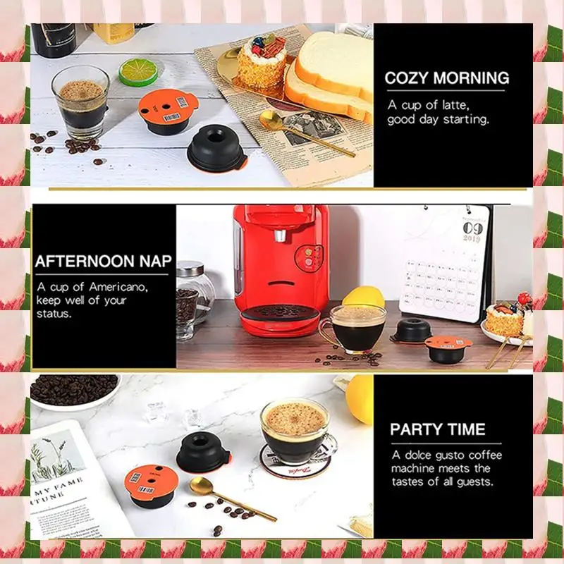 A57I For Tassimo Reusable Coffee Capsule Pods Refillable Filter Maker Pod Coffee Capsule Pod Replacement Part
A57I For Tassimo Reusable Coffee Capsule Pods Refillable Filter Maker Pod Coffee Capsule Pod Replacement Part