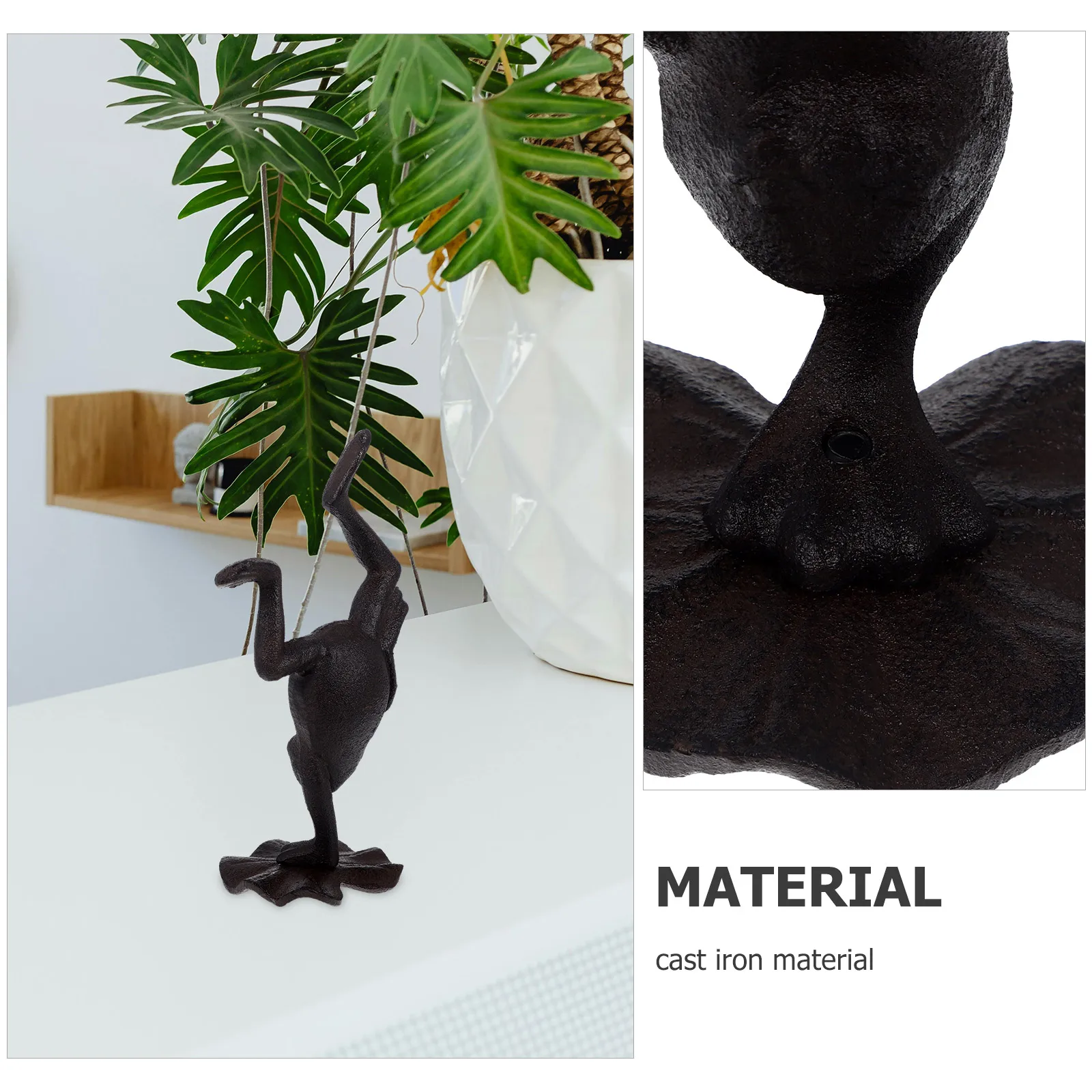 Retro Cast Ornament Vintage Statue Decor Miniature Animal Figurine Iron Frog Miniature for Home Garden Shake Chair
Retro Cast Ornament Vintage Statue Decor Miniature Animal Figurine Iron Frog Miniature for Home Garden Shake Chair