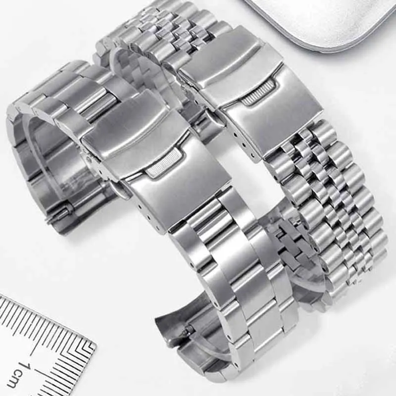 Watchbands for Seiko SKX-007 009 Luxury Solid Stainless Steel Strap for Jubilee for Oyster 19mm 20mm 21mm 22mm Watch Accessories
Watchbands for Seiko SKX-007 009 Luxury Solid Stainless Steel Strap for Jubilee for Oyster 19mm 20mm 21mm 22mm Watch Accessories