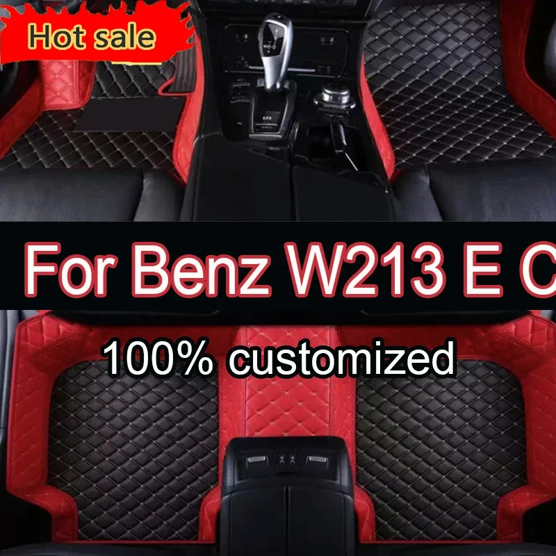 Утолщенные автомобильные коврики из искусственной кожи на заказ для Mercedes Benz W213 E Class 2019-2022 года Детали интерьера Автомобильные аксессуары
Утолщенные автомобильные коврики из искусственной кожи на заказ для Mercedes Benz W213 E Class 2019-2022 года Детали интерьера Автомобильные аксессуары