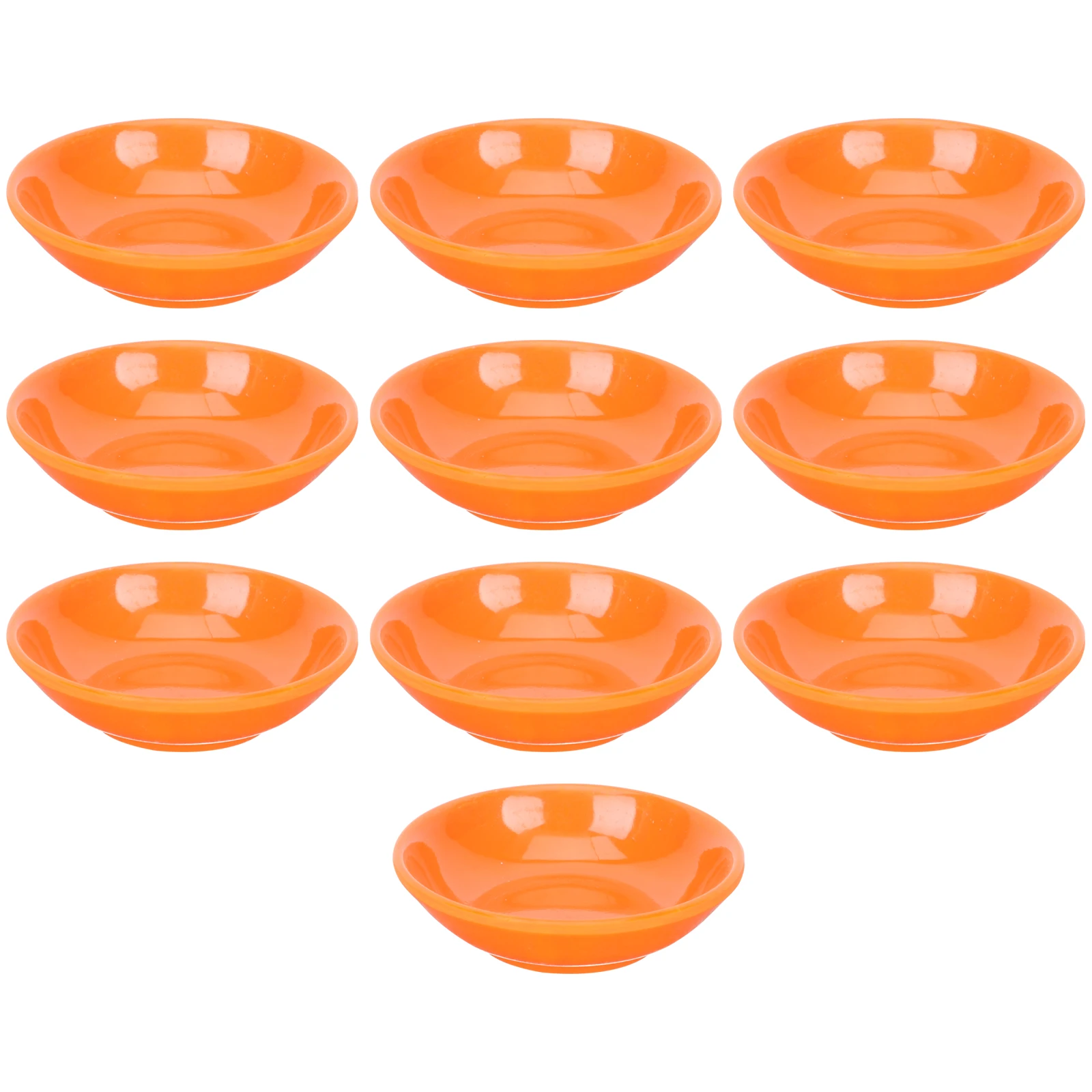 10 Pcs Sauce Dish Small Melamine Seasoning Plate Dipping Bowls Vinegar Soybean Cups Home Hotel Restaurant Bar Use Smooth Edges
10 Pcs Sauce Dish Small Melamine Seasoning Plate Dipping Bowls Vinegar Soybean Cups Home Hotel Restaurant Bar Use Smooth Edges