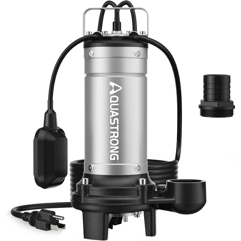 Насос для очистки сточных вод Aquastrong 1HP, нержавеющая сталь, Автоматический Поплавковый переключатель 115 В, погружной сточных вод/отстойный насос для раковины
Насос для очистки сточных вод Aquastrong 1HP, нержавеющая сталь, Автоматический Поплавковый переключатель 115 В, погружной сточных вод/отстойный насос для раковины