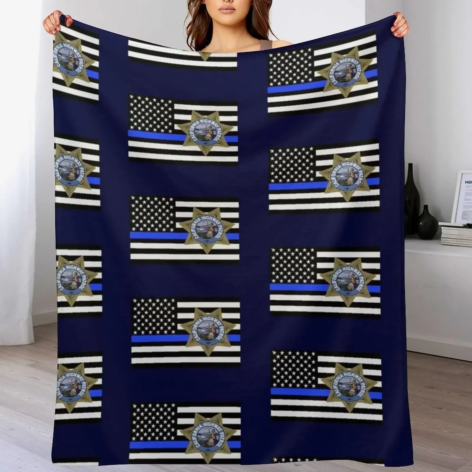 California Highway Patrol Blue Flag Throw Blanket Soft Bedroom Blanket for Night Sleeping
California Highway Patrol Blue Flag Throw Blanket Soft Bedroom Blanket for Night Sleeping