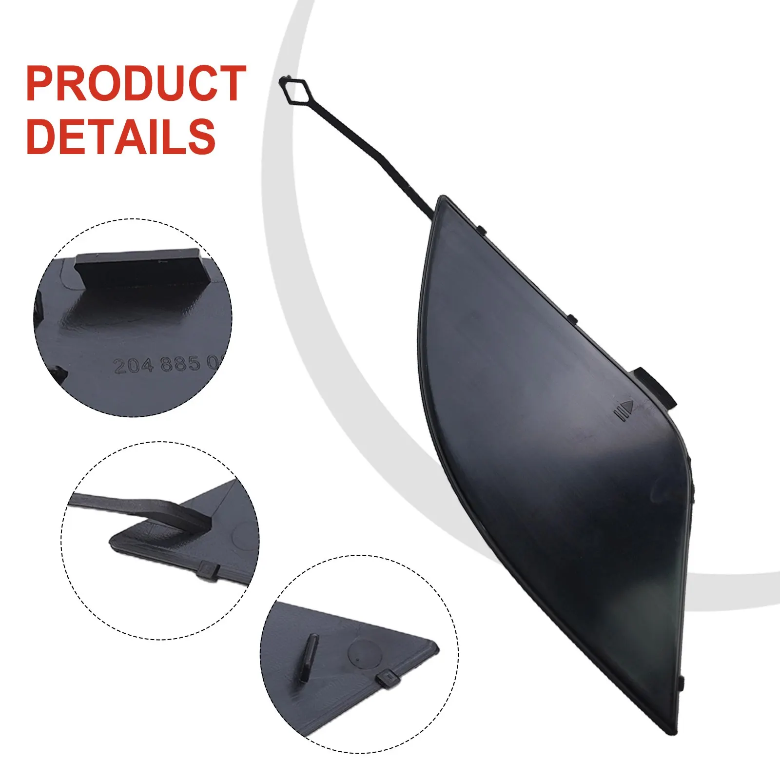 Tow Hook Cover Cap for Mercedes-For C-Class W204 Saloon Sedan 2007 through 2011 Rear Bumper ABS Plastic 2048850823
Tow Hook Cover Cap for Mercedes-For C-Class W204 Saloon Sedan 2007 through 2011 Rear Bumper ABS Plastic 2048850823