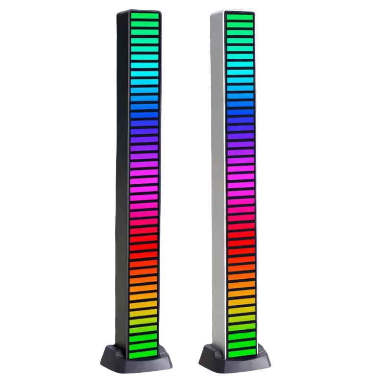 Rechargeable RGB Voice Actuated Light Emitting Diode Music Level Light Pickup Light Music Rhythm
Rechargeable RGB Voice Actuated Light Emitting Diode Music Level Light Pickup Light Music Rhythm