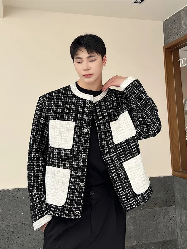 Ретро-кардиган Heben Color Blo для мужчин: утепленный, роскошный, шикарный, короткий, на весну, осень и зиму
Ретро-кардиган Heben Color Blo для мужчин: утепленный, роскошный, шикарный, короткий, на весну, осень и зиму