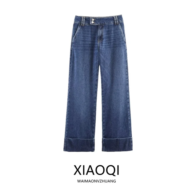 Spring 2026 Women's Low Waist Straight Leg Jeans New Arrival Bell Bottoms Non Stretch Fabric Button Closure Ladies Jeans
Spring 2026 Women's Low Waist Straight Leg Jeans New Arrival Bell Bottoms Non Stretch Fabric Button Closure Ladies Jeans