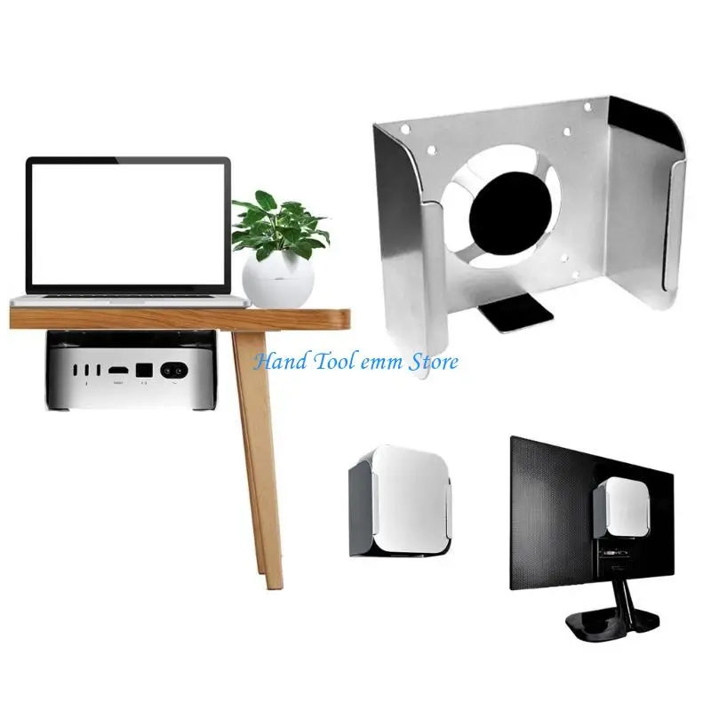 H37F Space Saving Full Metal Holder For Mini Desktop Computer Desk Or Behind Screen
H37F Space Saving Full Metal Holder For Mini Desktop Computer Desk Or Behind Screen