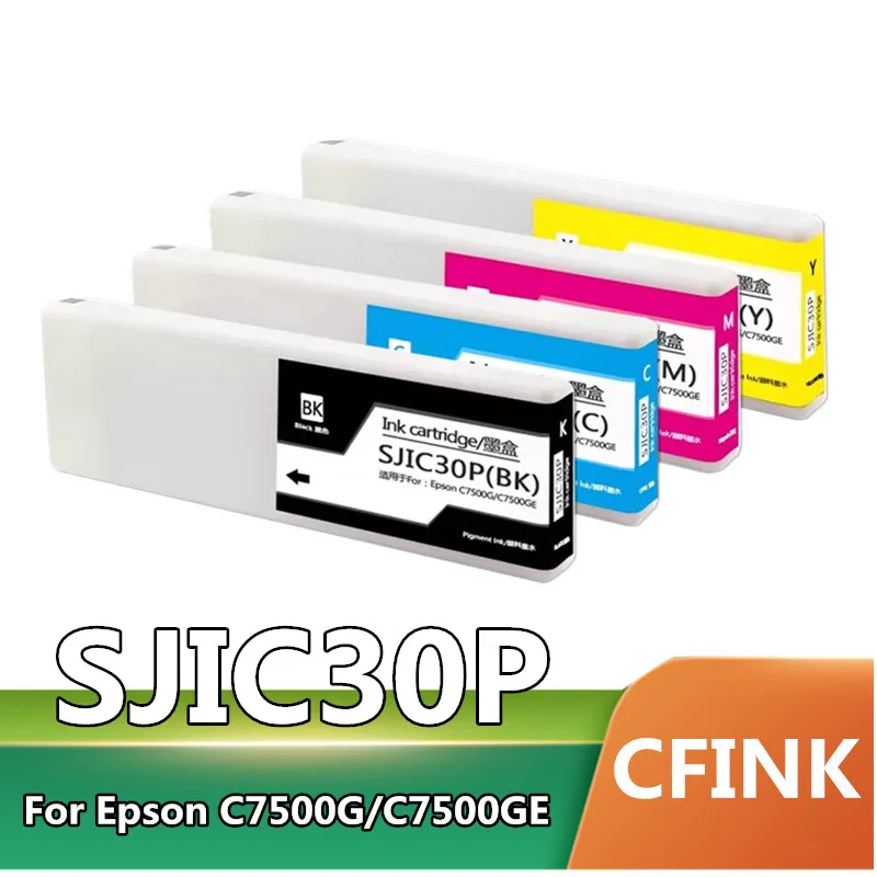 SJIC30P 300ML Compatible For Epson C7500G C7500GE printer SJIC30P ink Cartridge Pigment ink
SJIC30P 300ML Compatible For Epson C7500G C7500GE printer SJIC30P ink Cartridge Pigment ink