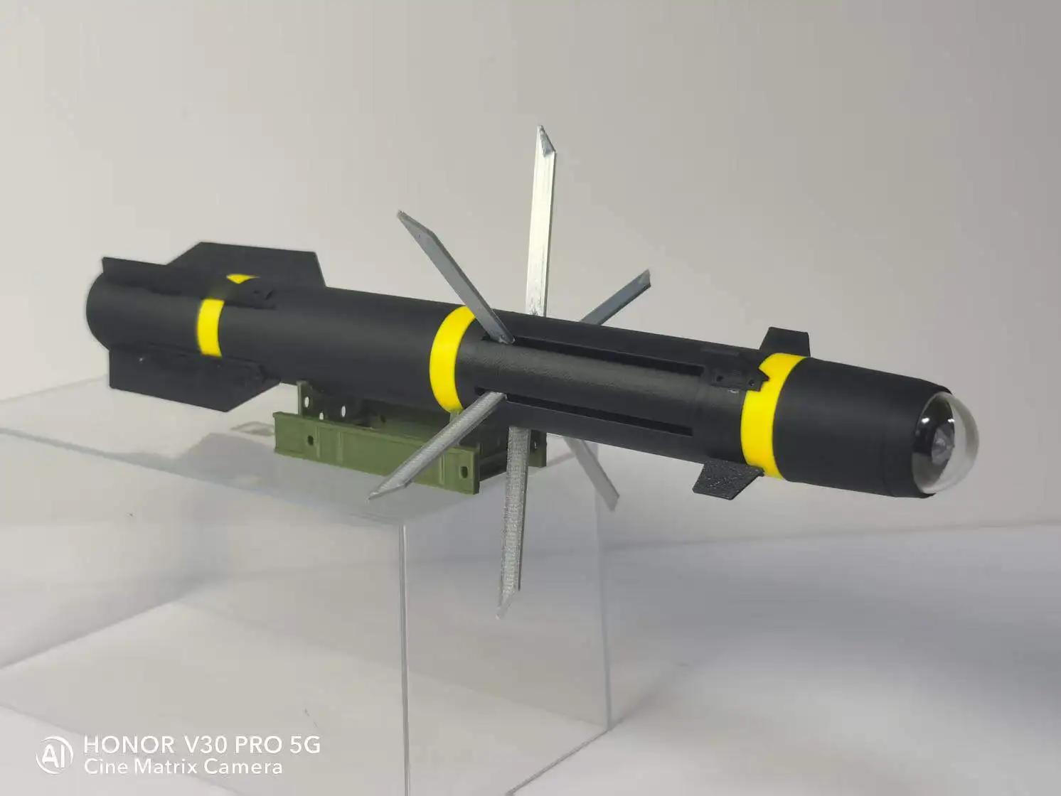 3D Printed AGM-114R9X Hellfire Missile Model Flying Ginsu Ninja Missile Kinetic Blade Military Fan Display Collection
3D Printed AGM-114R9X Hellfire Missile Model Flying Ginsu Ninja Missile Kinetic Blade Military Fan Display Collection