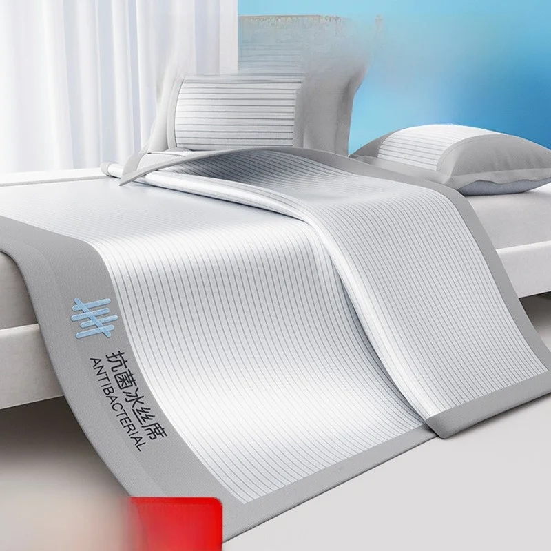 Summer Ice Silk Cooling Mat Washable Soft Bedding Bamboo Mat Double Sided Use Air Conditioner Mat Breathable Comfortable Sheets
Summer Ice Silk Cooling Mat Washable Soft Bedding Bamboo Mat Double Sided Use Air Conditioner Mat Breathable Comfortable Sheets