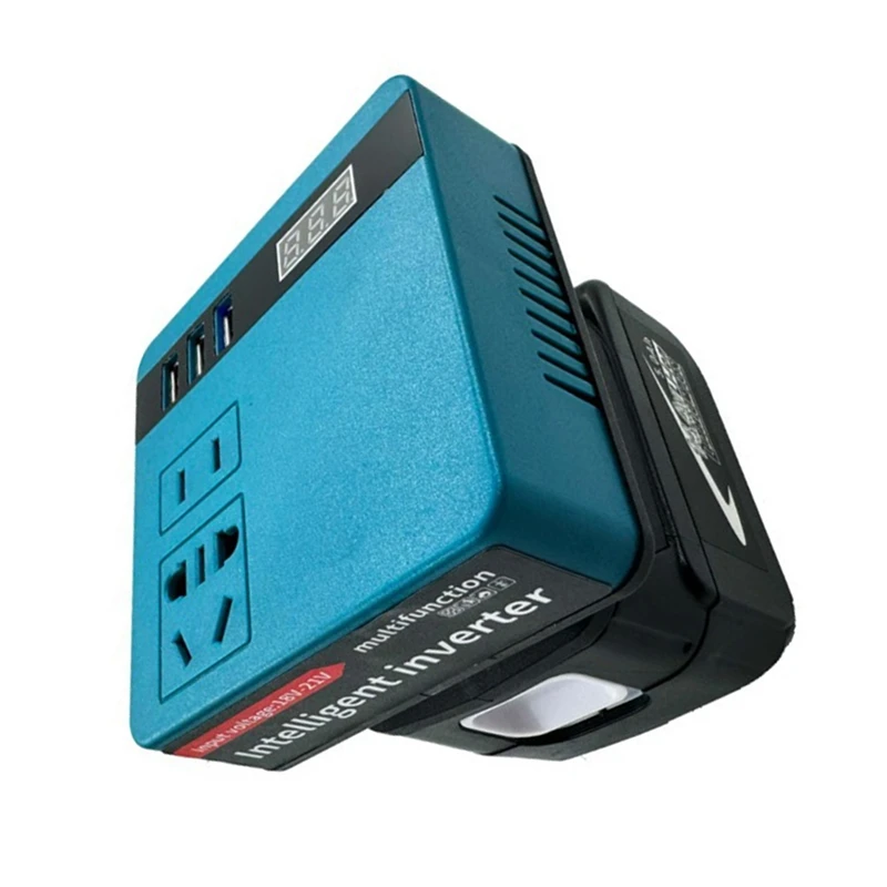 AT82-For Power Inverter 18V Battery To AC 220V Output Portable Modified Sine Wave Inverter Battery Adapter US Plug
AT82-For Power Inverter 18V Battery To AC 220V Output Portable Modified Sine Wave Inverter Battery Adapter US Plug