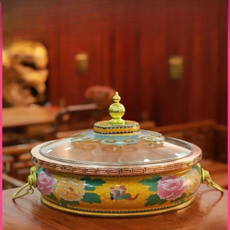 LMM clear soup mandarin duck flat bottom household pure copper pure copper soup pot old-fashioned hot pot basin
LMM clear soup mandarin duck flat bottom household pure copper pure copper soup pot old-fashioned hot pot basin