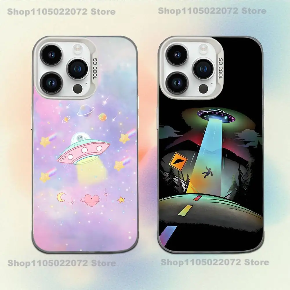 Funny Space UFO Alien Thing Phone Case For iPhone 16,15,14,13,12,11,Mini,Pro,E,MAX White Candy Matte Shockproof Cover
Funny Space UFO Alien Thing Phone Case For iPhone 16,15,14,13,12,11,Mini,Pro,E,MAX White Candy Matte Shockproof Cover