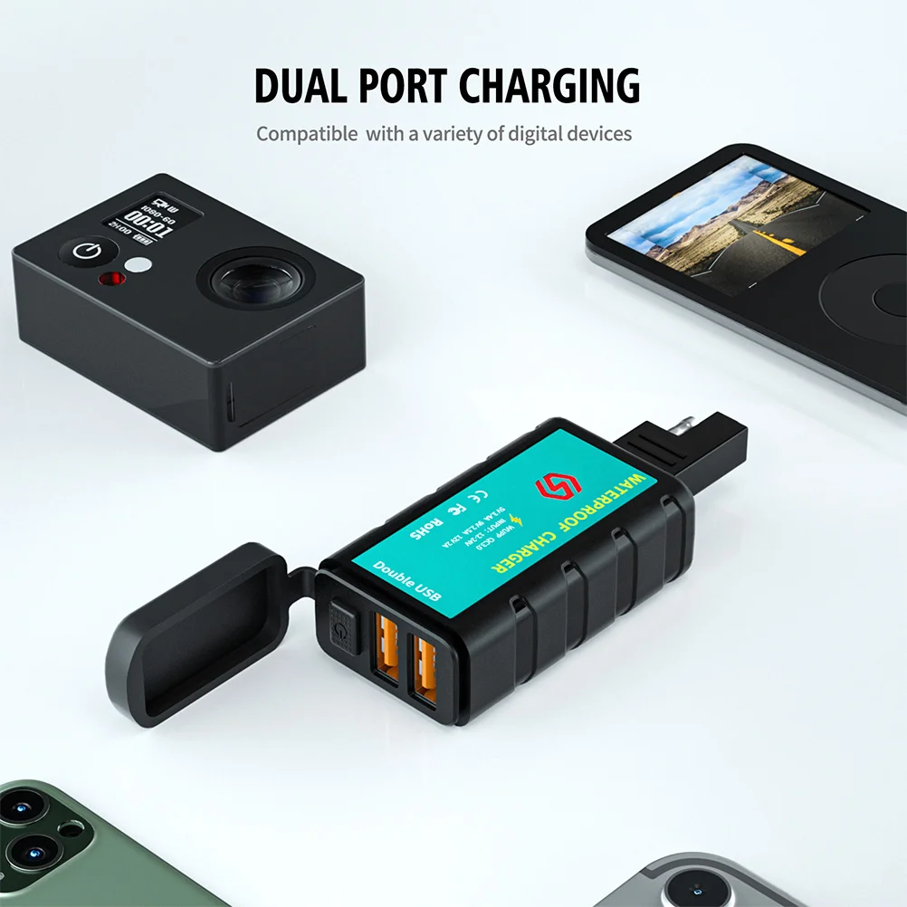 1 Set Portable Car SAE to USB Cable Adapter Motorcycle USB Kit Motorcycle Power Outlet
1 Set Portable Car SAE to USB Cable Adapter Motorcycle USB Kit Motorcycle Power Outlet