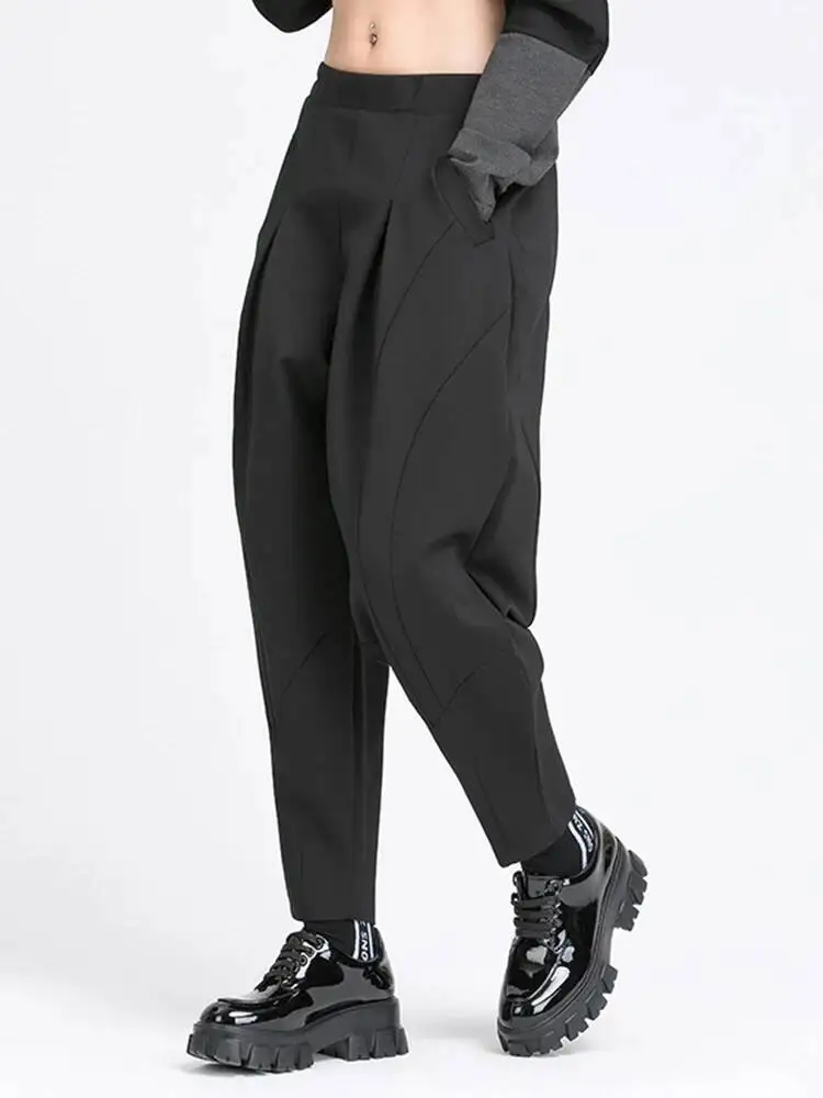 Black High Elastic Waist Long Split Joint Harem Trousers New Loose Fit Pants Women Fashion Spring Autumn 2026 1FYKT
Black High Elastic Waist Long Split Joint Harem Trousers New Loose Fit Pants Women Fashion Spring Autumn 2026 1FYKT