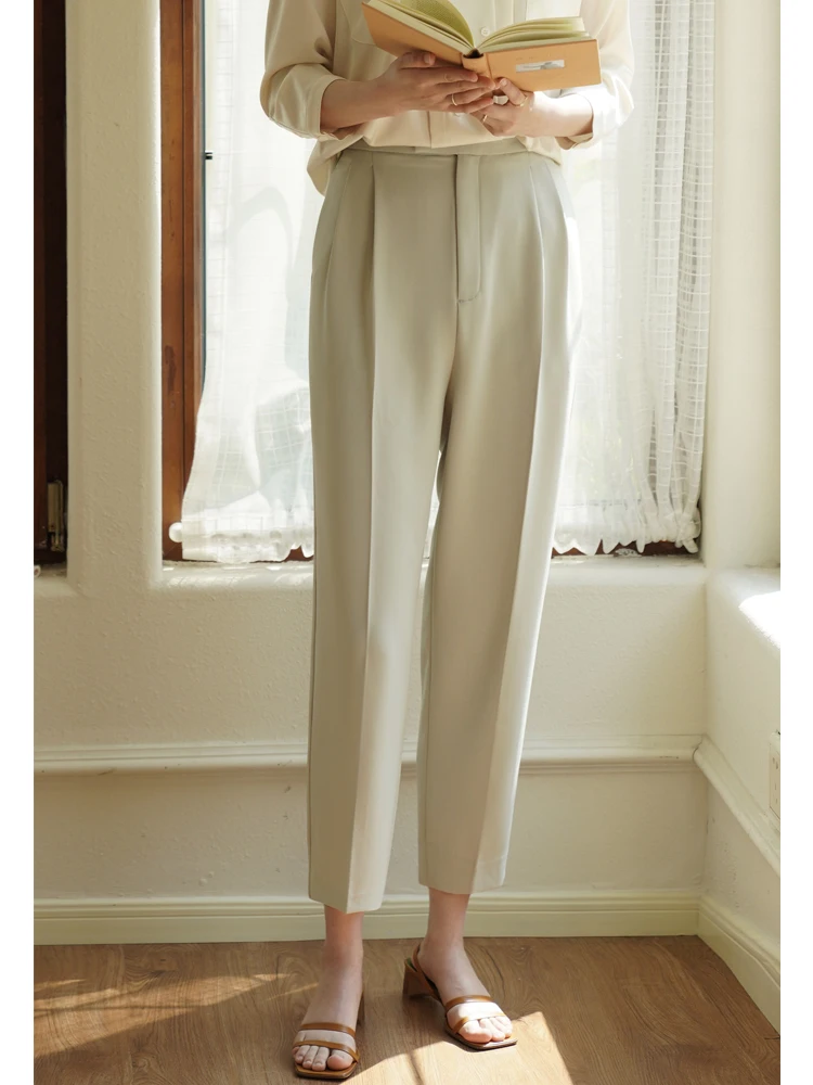 Ting2 Studio Acetate Straight Leg Pants Commute Sle Casual Trousers for Women Summer Fre Thin l Waist kets
Ting2 Studio Acetate Straight Leg Pants Commute Sle Casual Trousers for Women Summer Fre Thin l Waist kets