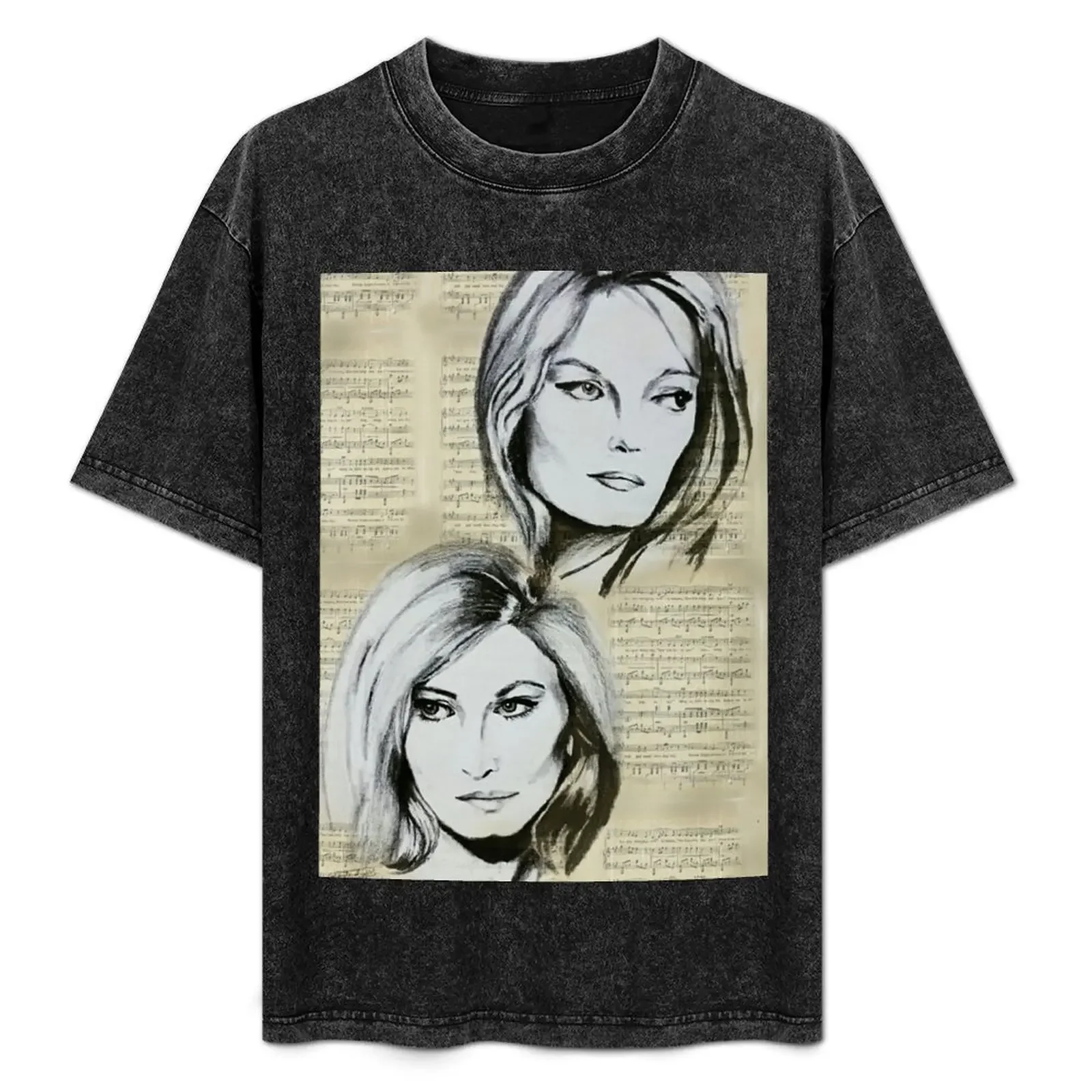 Dalida T-Shirt Non-Shrink Basic Cotton T-Shirt
Dalida T-Shirt Non-Shrink Basic Cotton T-Shirt