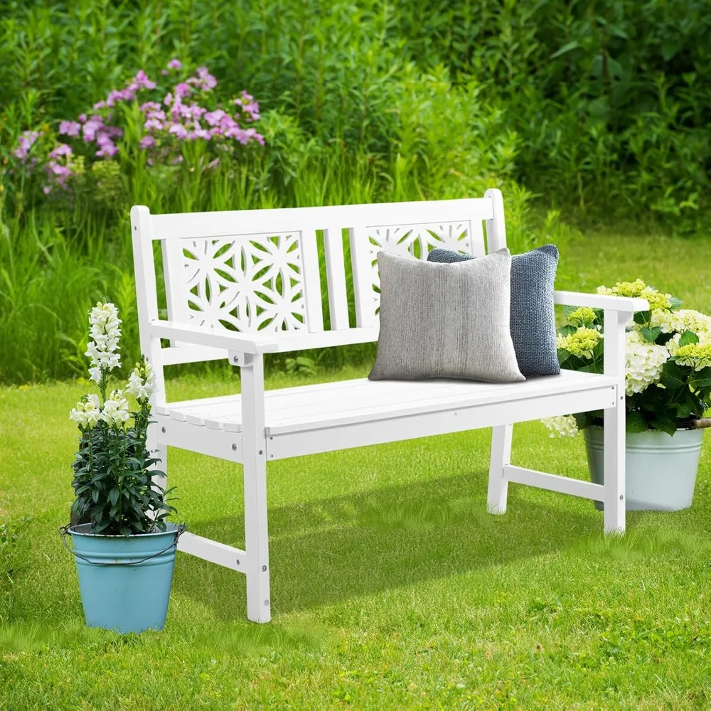Outdoor Wood Bench, All Weather Outdoor Wooden Patio Garden Bench, Outside Loveseat 660lbs Capacity
Outdoor Wood Bench, All Weather Outdoor Wooden Patio Garden Bench, Outside Loveseat 660lbs Capacity
