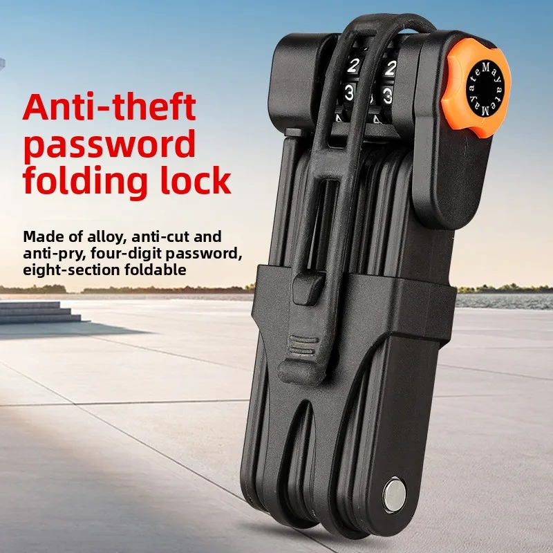 Велосипедный кодовый замок Противоугонный замок Горный велосипед Электромобиль Портативный Портативный шарнирный велосипедный складной замок
Велосипедный кодовый замок Противоугонный замок Горный велосипед Электромобиль Портативный Портативный шарнирный велосипедный складной замок