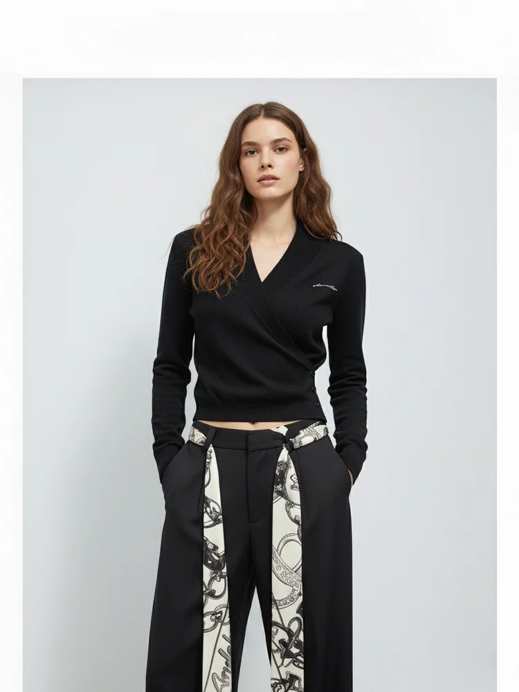 Коврик V-Ne, трикотаж с перекрещенными поясами, женский утягивающий топ с поясом, длинный све, осенне-зимний модный топ
Коврик V-Ne, трикотаж с перекрещенными поясами, женский утягивающий топ с поясом, длинный све, осенне-зимний модный топ