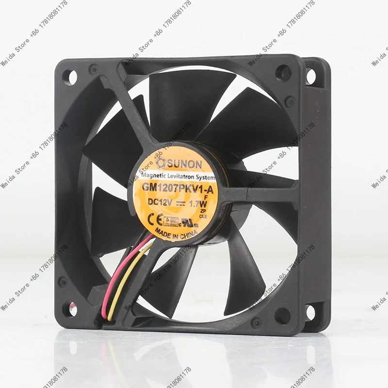 cooling fan New original Sunon DC 12V 1.7W 7020 70X70X20MM GM1207PKV1-A Maglev Silent Projector
cooling fan New original Sunon DC 12V 1.7W 7020 70X70X20MM GM1207PKV1-A Maglev Silent Projector