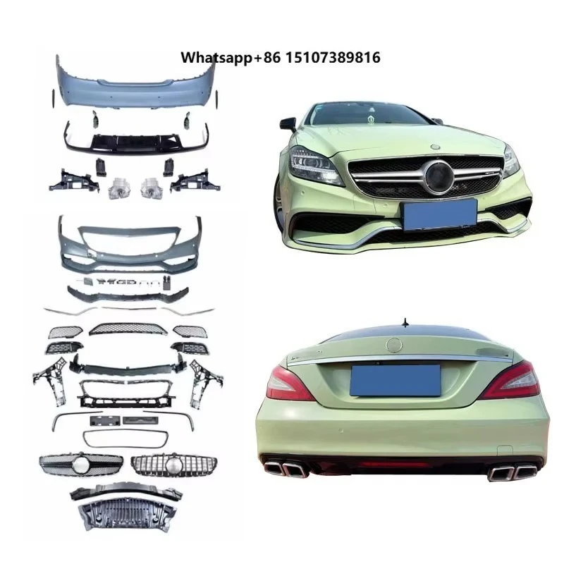 W218 Bumper for Class W218 Upgrade CLS63 Body Kit Front Bumper Rear Bumper Diffuser Exhaust Pipe
W218 Bumper for Class W218 Upgrade CLS63 Body Kit Front Bumper Rear Bumper Diffuser Exhaust Pipe