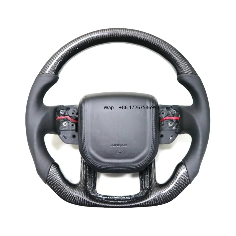 Premium Carbon Fiber Steering Wheel Fit Luxury SUV Flat Bottom Anti-Slip Grip Precise Control Quick Turn
Premium Carbon Fiber Steering Wheel Fit Luxury SUV Flat Bottom Anti-Slip Grip Precise Control Quick Turn