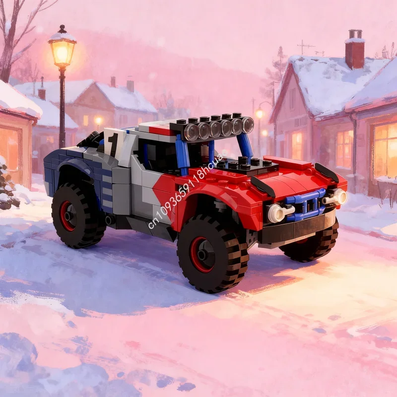 526pcs MOC City Champions Forded Bronco Trophy Truck Model Building Blocks Construction Toy DIY Christmas Gifts Creative Idea
526pcs MOC City Champions Forded Bronco Trophy Truck Model Building Blocks Construction Toy DIY Christmas Gifts Creative Idea