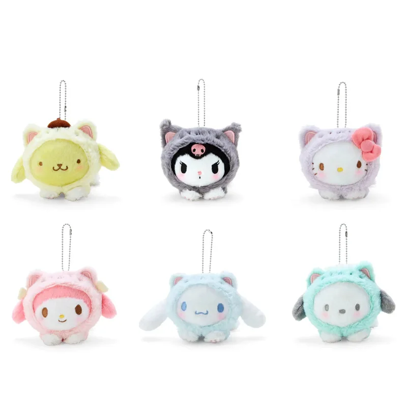 Kawaii Sanrio Hello Kitty мультфильм Куроми Мелодия плюшевая игрушка мягкий брелок плюшевый рюкзак кулон куклы украшение подарок
Kawaii Sanrio Hello Kitty мультфильм Куроми Мелодия плюшевая игрушка мягкий брелок плюшевый рюкзак кулон куклы украшение подарок