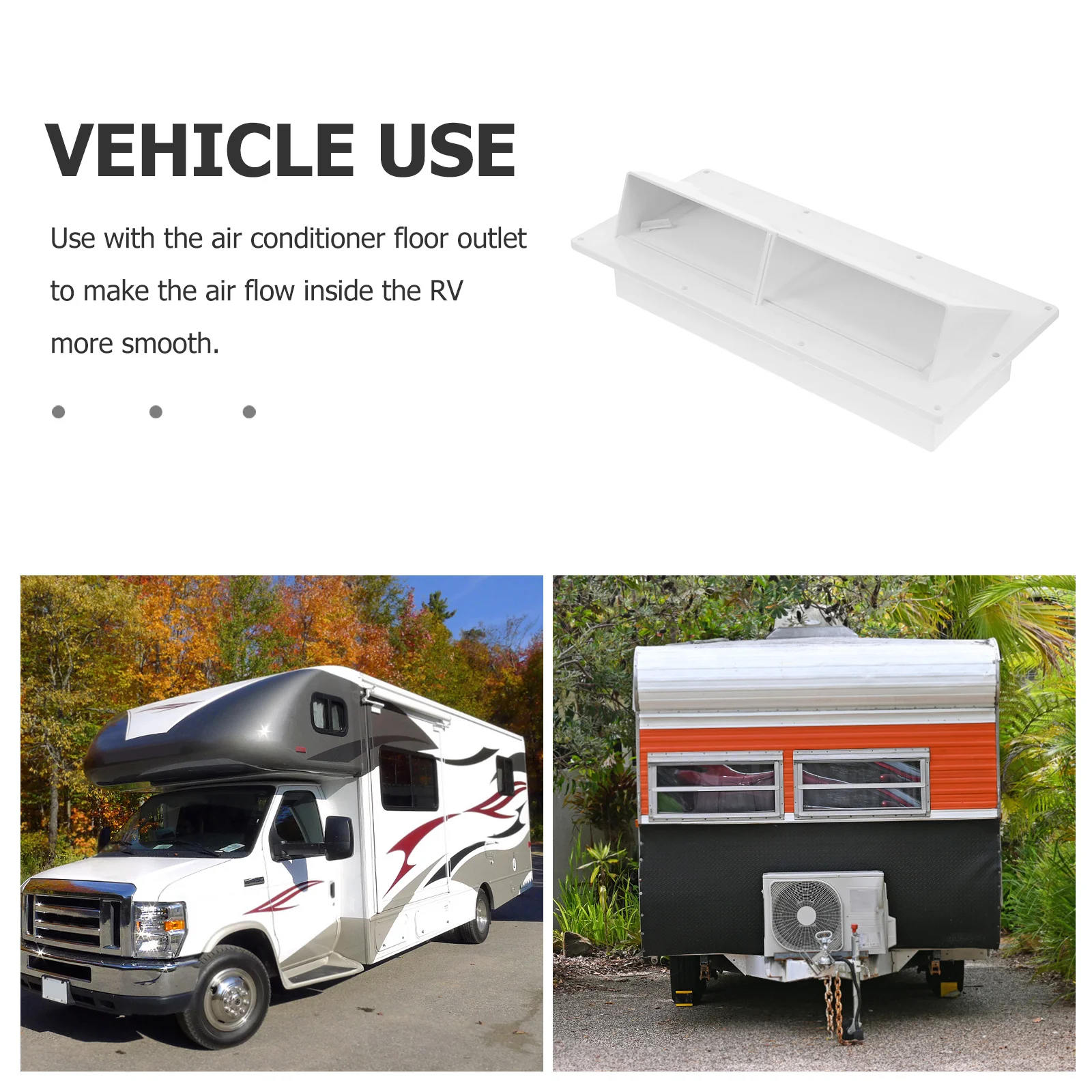 Floor Register Vent Cover Durable ABS Material Large Rectangle Ventilation Outlet for Air Conditioning Rv Boat Range Hood
Floor Register Vent Cover Durable ABS Material Large Rectangle Ventilation Outlet for Air Conditioning Rv Boat Range Hood