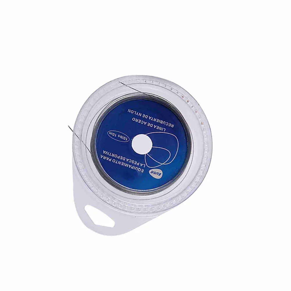10 Rolls Stainless Steel Fishing Leader Line 7 Strands Braided 10lb-50lb Fishing Lure Leader Line 10m High Strength Fishing Wire
10 Rolls Stainless Steel Fishing Leader Line 7 Strands Braided 10lb-50lb Fishing Lure Leader Line 10m High Strength Fishing Wire