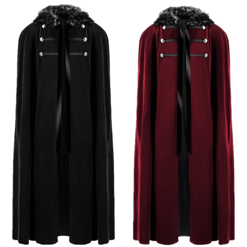 Medieval Court Coat Women's Halloween Costume Vintage Steam Punk Cloak Stage Performance Clothing Large Size Ladies Fashion
Medieval Court Coat Women's Halloween Costume Vintage Steam Punk Cloak Stage Performance Clothing Large Size Ladies Fashion