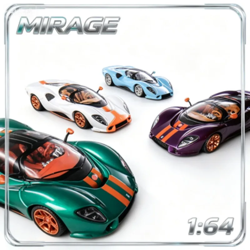 MIRAGE 1:64 High-end sports car, die-cast alloy car model, gift for boys, adult collection piece, creative gift for festivals.
MIRAGE 1:64 High-end sports car, die-cast alloy car model, gift for boys, adult collection piece, creative gift for festivals.