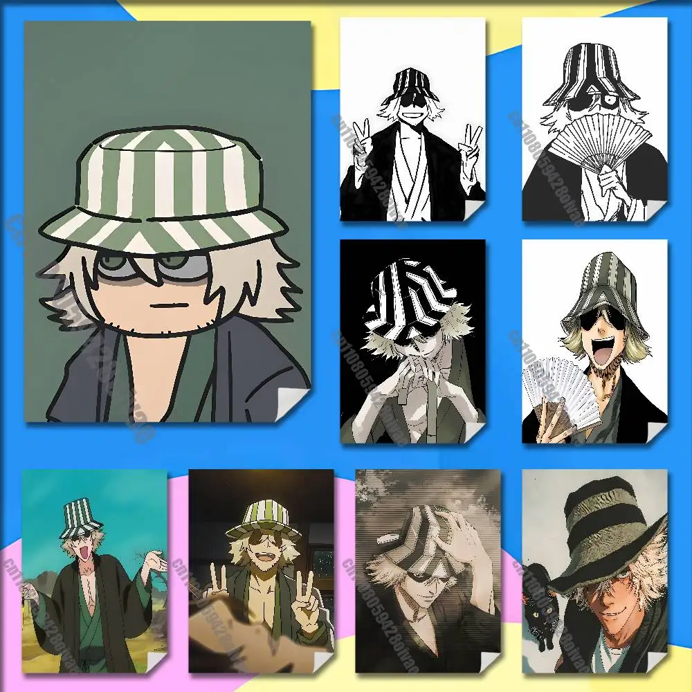 Kisuke Urahara B-Bleach Poster Sticker For Bars 40x60cm Self-adhesive Ornament Collectibles Playbill Cover
Kisuke Urahara B-Bleach Poster Sticker For Bars 40x60cm Self-adhesive Ornament Collectibles Playbill Cover