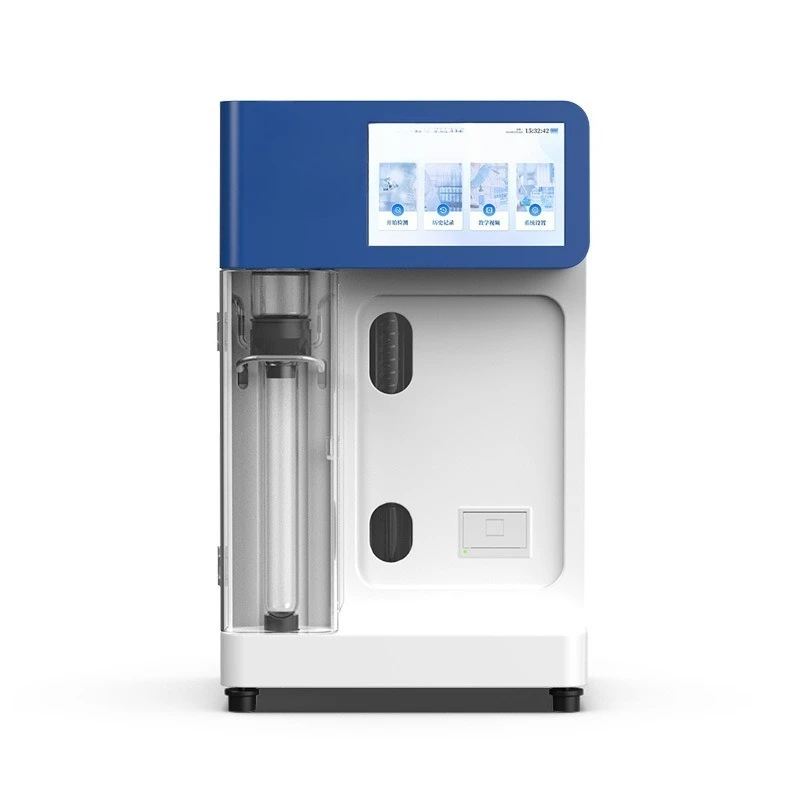 Automatic nitrogen meter Intelligent temperature control laboratory Nitrogen meter Protein content distillation device
Automatic nitrogen meter Intelligent temperature control laboratory Nitrogen meter Protein content distillation device