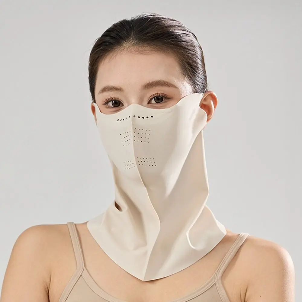Adjustable Sunscreen Face Scarf Ice Silk Mask Face Mask Summer Sunscreen Mask Sunscreen Veil Solid Color Face Cover Women/Girls
Adjustable Sunscreen Face Scarf Ice Silk Mask Face Mask Summer Sunscreen Mask Sunscreen Veil Solid Color Face Cover Women/Girls